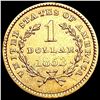 Image 2 : 1853 Rare Gold Dollar CLOSELY UNCIRCULATED
