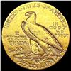 Image 2 : 1908 $2.50 Gold Quarter Eagle CLOSELY UNCIRCULATED