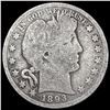 Image 1 : 1893-S Barber Half Dollar NICELY CIRCULATED