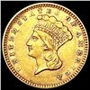 Image 1 : 1857 Rare Gold Dollar CLOSELY UNCIRCULATED