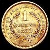 Image 2 : 1853 Rare Gold Dollar CLOSELY UNCIRCULATED