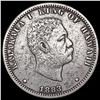 Image 1 : 1883 Kingdom of Hawaii Quarter LIGHTLY CIRCULATED
