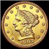 Image 1 : 1907 $2.50 Gold Quarter Eagle UNCIRCULATED