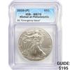 2020-P American Silver Eagle ICG MS70