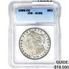 1889-CC Morgan Silver Dollar ICG AU55