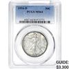 Image 1 : 1916-D Walking Liberty Half Dollar NGC MS64