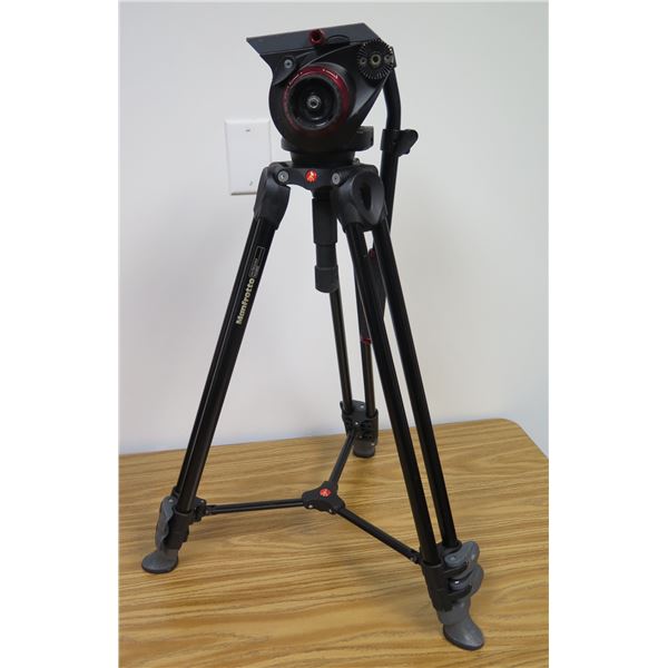 Manfrotto MVT502AM Tripod w/ Bridging 504HD Head