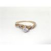 Image 2 : 14KT Yellow Gold Diamond Ring 