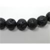 Image 2 : Two 15" Strands of 8 mm Lava Beads