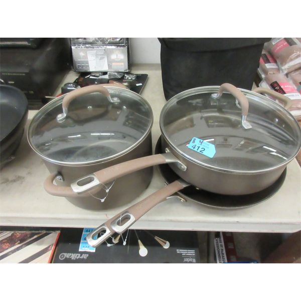 Set of 4 Circulon Non-Stick Cookware