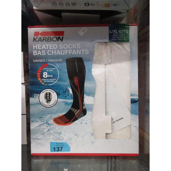 Karbon Remote Control Heated Socks