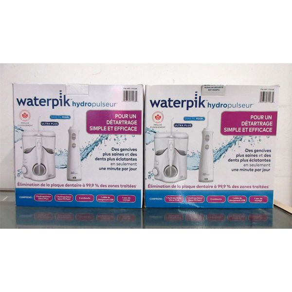 2 Waterpik Water Flosser Twin Packs