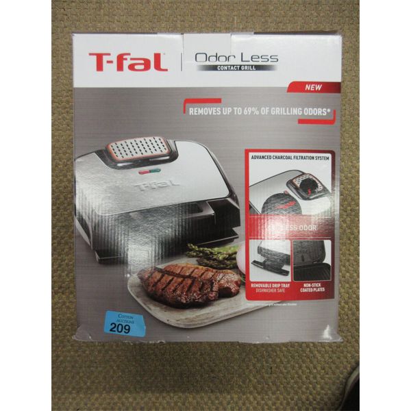 T-fal Odor Less Contact Grill