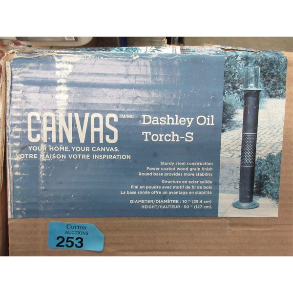 Canvas Brand "Dashley" Oil Torch-S - 50" x 10"