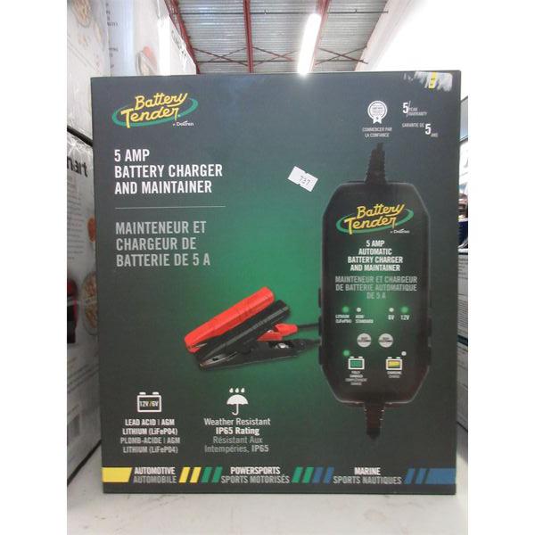 5 Amp Battery Charger and Maintainer