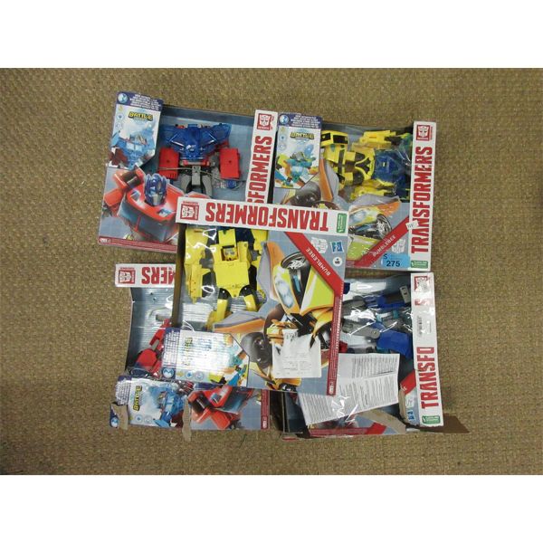 5 Transformers Battle Call Robots