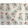 Image 2 : 8 M of New 100% Cotton Flannel Fabric - 44" Wide