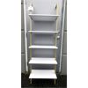 Image 1 : New 5 Tier Open Ladder Bookshelf -  Wall Mount