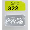 Image 1 : 1 Oz .999 Silver Coca-Cola 2-Sided Bar 