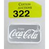 Image 1 : 1 Oz .999 Silver Coca-Cola 2-Sided Bar 