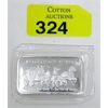 Image 1 : 1 Oz .999 Silver Stagecoach Bar 