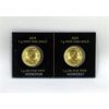 Image 2 : 2 x 1 Gram .9999 Fine Gold 2023 Maple Leaf Coins 