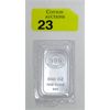 Image 1 : 1 Oz .999 Silver JBR Ethically Sourced Bar 