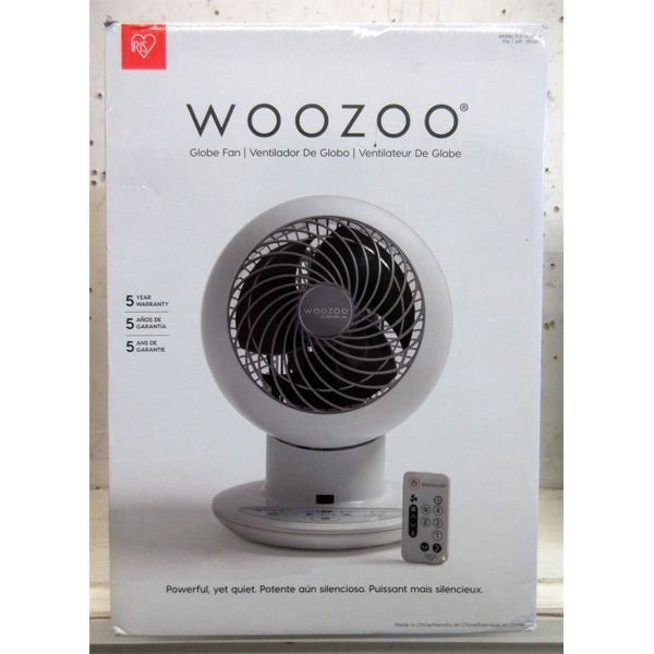 Woozoo Table Top Globe Fan w/ Remote