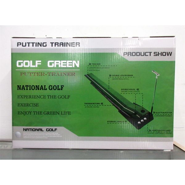 New Golf Green Putting Trainer by National Golf