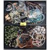 Image 1 : 2 Trays of Fashion & Costume Jewelry - Some Vintage