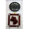 Image 1 : 1 Metal & 1 Stained Glass Wall Dog Theme Signs