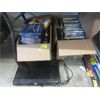 Image 1 : Panasonic DVD Player & 2 Boxes of DVDs