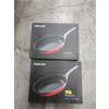 Image 1 : 2 New Red Non-Stick Frying Pans - 24 cm