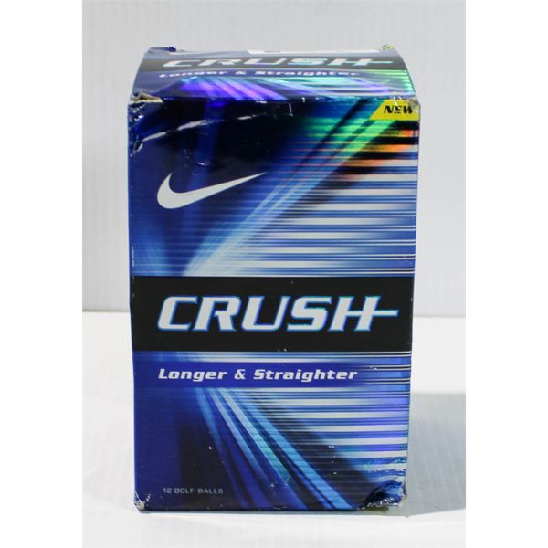12 NIKE CRUSH GOLF BALLS