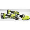 Image 1 : RYOBI PCL430 MULTI-TOOL & PCL445 ANGLE GRINDER