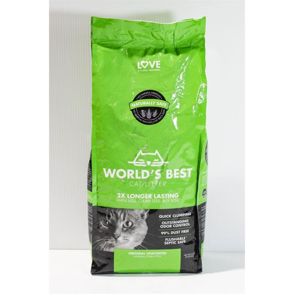 3.63 KG WORLD'S BEST CLUMPING CAT LITTER