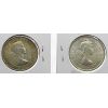 Image 2 : 1960 AND 1961 SILVER 50 CENT COINS