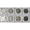 Image 1 : 1968, 1970, 1971, 1973, 1978, 1981, 1982, 1983 1 DOLLAR COINS