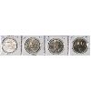 Image 1 : 1982, 1983, 1984, 1985 1 DOLLAR COINS