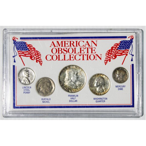 AMERICAN OBSOLETE COLLECTION (SILVER 50, 25, & 10 CENT)