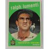 Image 1 : 1959 TOPPS #316 RALPH LUMENTI BASEBALL CARD