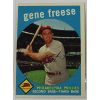 Image 1 : 1959 TOPPS #472 GENE FREESE BASEBALL CARD