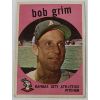 Image 1 : 1959 TOPPS #423 BOB GRIM BASEBALL CARD