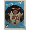 Image 1 : 1959 TOPPS #219 GEORGE ZUVERINK BASEBALL CARD