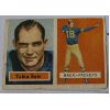 Image 1 : 1957 TOPPS FOOTBALL #81 TOBIN ROTE BASEBALL CARD