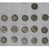 Image 1 : 16 CANADA SILVER 25 CENT COINS