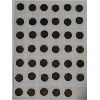 Image 1 : CANADA 1 CENT COINS - SHEET OF 41