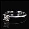 Image 2 : 0.51 ctw SI1 CLARITY CENTER Diamond 14KT White Gold Ring