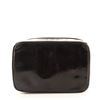 Image 3 : Chanel Vintage Black Patent Leather Timeless Small Vanity Case