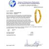 Image 4 : 13.76 ctw Diamond 14K Yellow Gold Tennis Bracelet